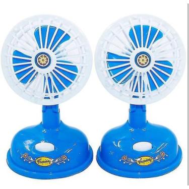 Imagem de Mini ventilador elétrico, brinquedo infantil de fingir, com ajuste - G