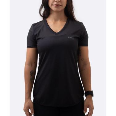 Imagem de Camiseta Dry Feminina Preta HUPI Smart-Feminino