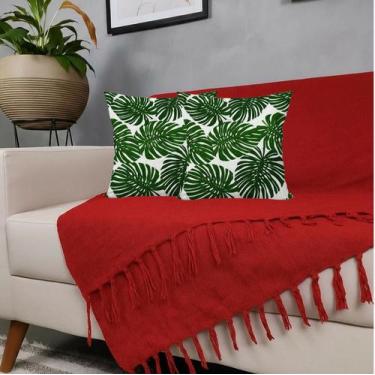 Imagem de Kit 1 Manta Para Sofá 2,40 X 1,80 + 2 Capas de Almofada Cor:09 - Dicaz