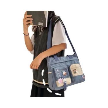 Imagem de Bolsa De Ombro Impermeável De Lona Nylon Para Mulheres, Bolsa Transver