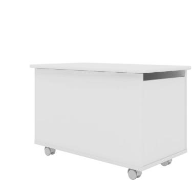 Imagem de Baú Com Rodízios Meu Fofinho Branco