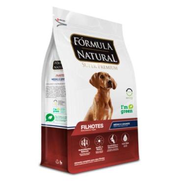 Imagem de Ração Fórmula Natural Cães Filhote Raças Médias E Grande 15kg - FORMUL
