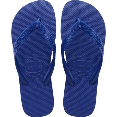 Imagem de Chinelo Havaianas Top FC Básica, Azul naval, 33/34