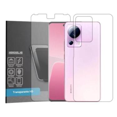 Imagem de Película Hidrogel HD Frente e Verso Compativel Com Xiaomi 13 Lite - Gl