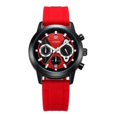 Imagem de Relógio masculino de quartzo design esportivo militar A prova d´agua