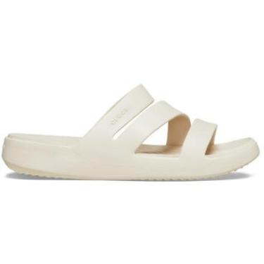 Imagem de Sandália Crocs Getaway Strappy Stucco-Feminino