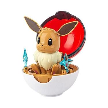 Imagem de Pikachu Pokeball Pokemon: Bonecos De Anime E Desenhos Animados Transfo