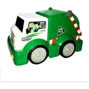 Imagem de Caminhão de Coleta de Lixo JR Verde Nkok - 80052