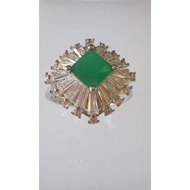 Imagem de Anel cristal esmeralda - Vervi