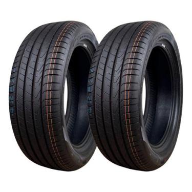 Imagem de Kit 2x Pneu Carro 205 55 R16 Cinturato P7 KS TL 91V Pirelli