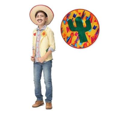 Imagem de Roupa Festa Junina Infantil Masculina Paletó Mister Caipira - Fantasia