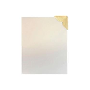 Imagem de Cantoneiras Auto Adesivas para Fotos Lassane Papel 13mm Caixa com 10 Blisters 84 Unidades Marfim