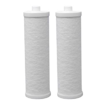 Imagem de Kit 2 Refis Filtro Agua 101060 Retencao de Particulas Polipropileno Melt Blown para Sistema 9 3-4 Filtros Mil