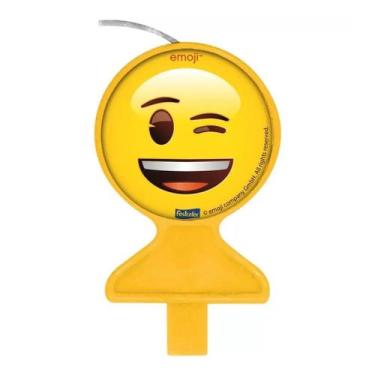 Imagem de Vela de Aniversário Emojis - Festcolor