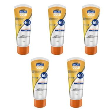 Imagem de Kit 5un Protetor Solar Facial FPS 60 Toque Seco Proteção Diária 50ml S