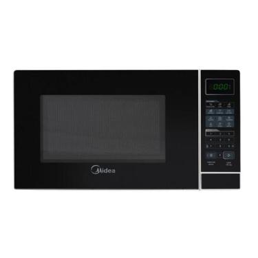 Imagem de Microondas Midea 20 L MRAS21 Branco E Preto 127V, Branco, 110V