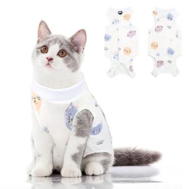 Imagem de Colete de Recuperação SUNFURA para Gato  Macacão Macio