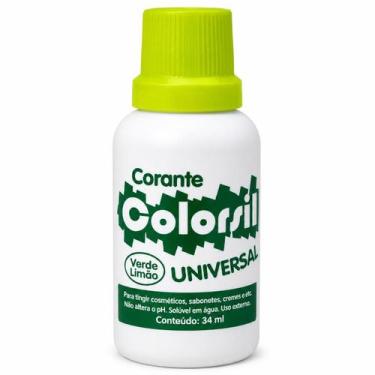 Imagem de CORANTE COLORANTE DE TINTA UNIVERSAL COLORSIL VERDE LIMAO 34ml