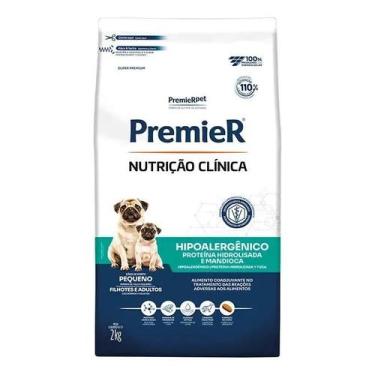 Imagem de Ração Seca Premier Cão Pequeno Hipoalergênica Mandioca 2kg