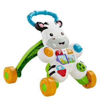 Imagem de Andador De Atividades Zebra Fisher Price DLH48 - Mattel