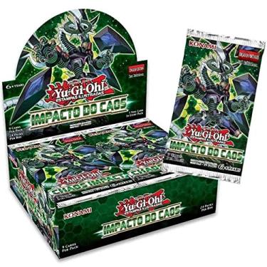 Imagem de Box 24 Boosters Yu-Gi-Oh! Impacto do Caos cards cartas konami em português yugioh