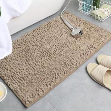 Imagem de Tapete Carpete Banheiro Antiderrapante Super Soft Microfibra Capacho D