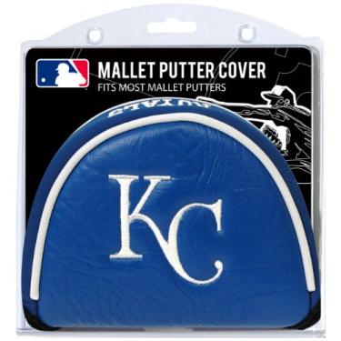 Imagem de Team Golf MLB Kansas City Royals Golf Mallet Putter Capa de taco de golfe Mallet Putter Capa, serve na maioria dos putters de marreta, Scotty Cameron, Daddy Long Legs, Taylormade, Odyssey, Titleist, Ping, Callaway