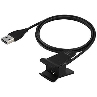 Imagem de MPF Products Cabo de reposição com clipe de carregamento USB FB158RCC compatível com monitor de atividades Fitbit Alta e relógio fitness