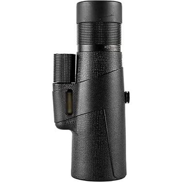 Imagem de Telescópios monoculares para adultos Telescópio monocular 10-30x42 com suporte para smartphone Tripé Monocular à prova d'água para observação de pássaros Telescópio portátil para adultos