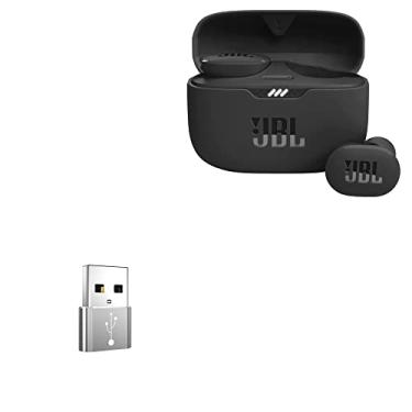 Imagem de BoxWave Adaptador compatível com JBL Tune 130NC TWS (adaptador USB-A para C PortChanger (pacote com 5), USB Tipo-C OTG USB-A Converter dados de carregamento para JBL Tune 130NC TWS - prata metálica
