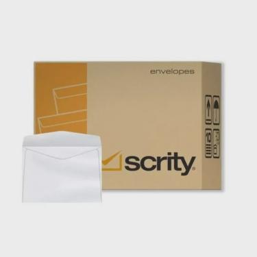 Imagem de Envelope Scrity Pitt Branco 10 114x162mm S/rpc 63g 1000 Un Cof010 03010