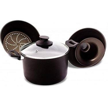 Imagem de Panela 3 em 1 Marcolar Preto antiaderente