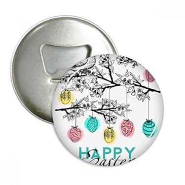 Imagem de Abridor de garrafa de pássaro de ovo com emblema multifuncional Happy Easter Religion Festival