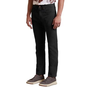 Imagem de Calça Forum Sarja Masculina Slim Paul Preta-Masculino