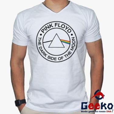 Imagem de Camiseta Pink Floyd 100% Algodão Rock Geeko