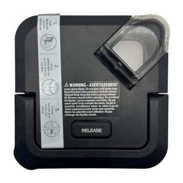 Imagem de Liquidificador 2,041.2 g XL tampa de bloqueio, tampa superior do jarro peça de substituição compatível com Ninja 1000 1200 1500 Watt BL610 BL642 BL660 BL680 BL682 BL770 BN701 BN750 BN751 BN800 BN800