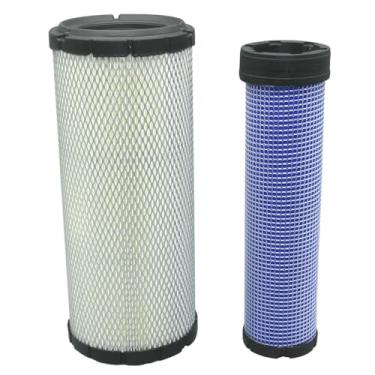 Imagem de AF-133-S P827653 P829332 Conjunto de filtros primários de ar compatível com Bobcat 6666375-6666376 Substitui 863 863G 873G 883 S450 S510 S530 S550, EAF5222, 5 DBA5 225