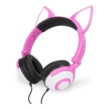 Imagem de Fone De Ouvido Fox Cosplay Com Pisca De Led Headphone - Exbom