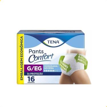 Imagem de Fralda Descartável Geriátrica/Adulto Tena Pants Confort P/M G/GG Pacot