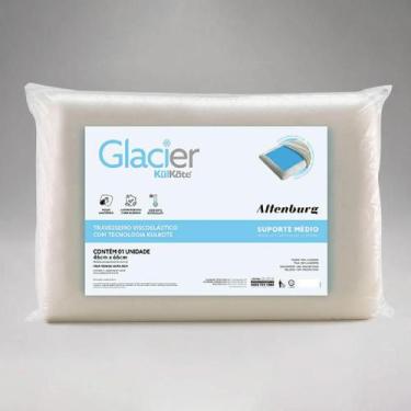 Imagem de Travesseiro Glacier Viscoelástico Médio - 46x66cm Altenburg