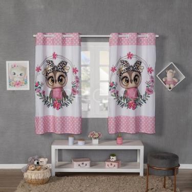 Imagem de Cortina Infantil Blackout Estampada 2,00x1,40 Decoração, Quarto, Menin