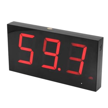 Imagem de Medidor de Nível de Som Digital, Alta Precisão, Medidor de Decibéis Montados na Parede USB para Monitoramento de Ruído Industrial, Fácil de Usar e Portátil e Ampla Faixa de