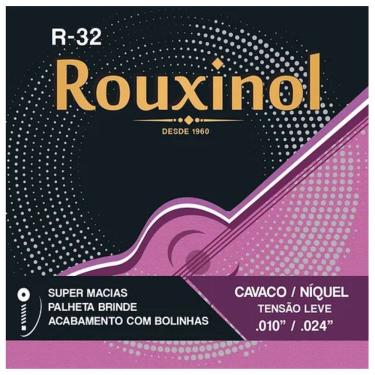 Imagem de Encordoamento Cavaquinho Tensão Leve “0.24 R32 Rouxinol 