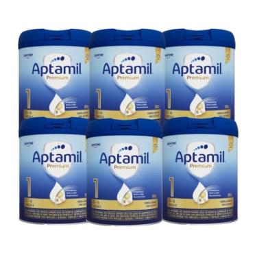 Imagem de Fórmula Infantil Aptamil Premium 1 800g - Kit 6 latas