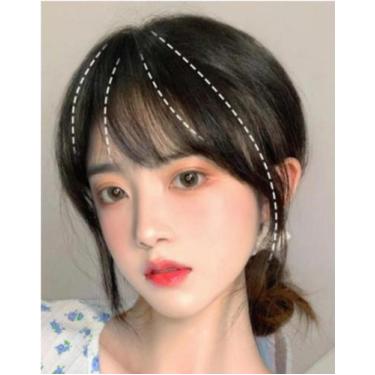 Imagem de Franja Aplique Tic Tac Fibra Japonesa Preta - GM Hair
