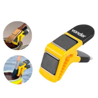 Imagem de Pregador Para Lata de Tinta Com 2 Imãs e Abridor - GM Hair