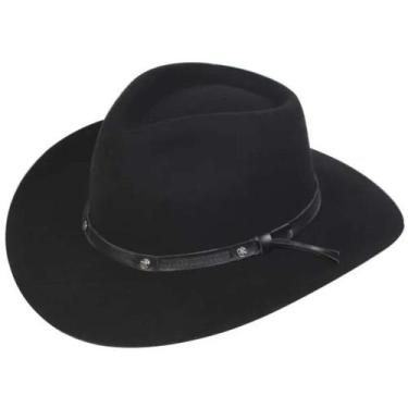 Imagem de Chapéu 5x Campo IV Feltro Aba 7,5 - Pralana Moda Country Casual Sertan
