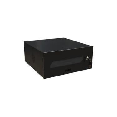 Imagem de Mini Rack Organizador 15 Acrílica Onix Para Dvr - Ônix, Preto