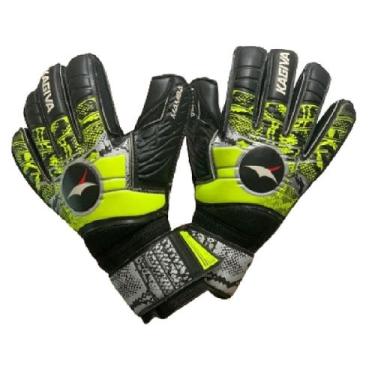 Imagem de Luva de goleiro kagiva extreme , Preto, Amarelo, 9