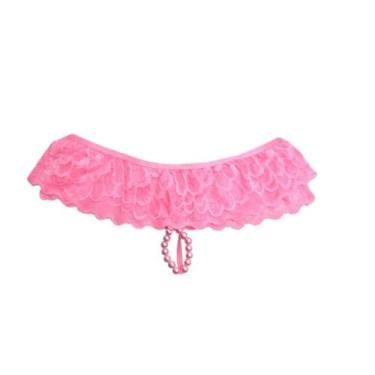 Imagem de Fio Dental Tailandesa Glow Rendada Tallyta - Pimenta Sexy